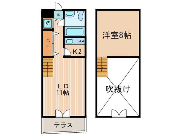 Ａｇｏｒａ東山の物件間取画像